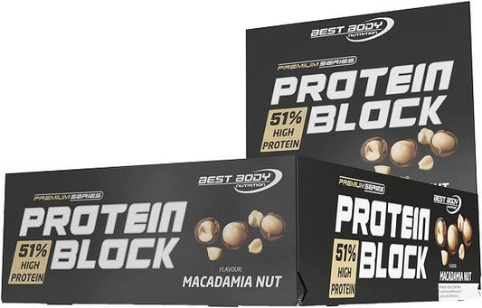 Best Body Nutrition Hardcore Protein Block. 15 x 90 g Riegel