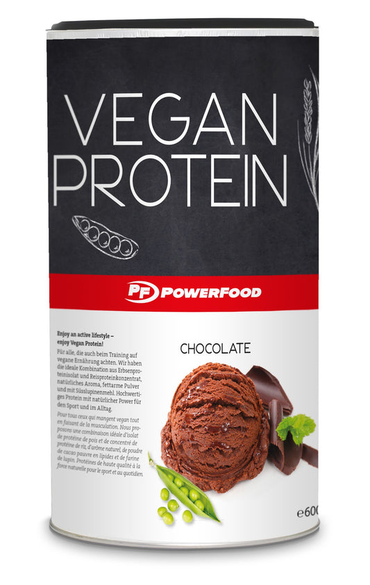 PowerFood Vegan Protein (600g Dose) Chocolate
