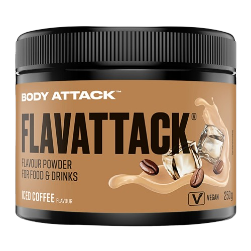 Body Attack Flavattack (250g Dose)  Iced Coffee