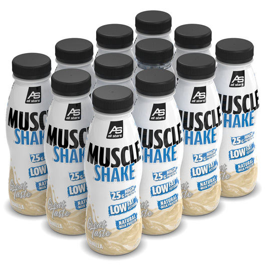 All Stars Muscle Shake (12 x 330ml) Vanille