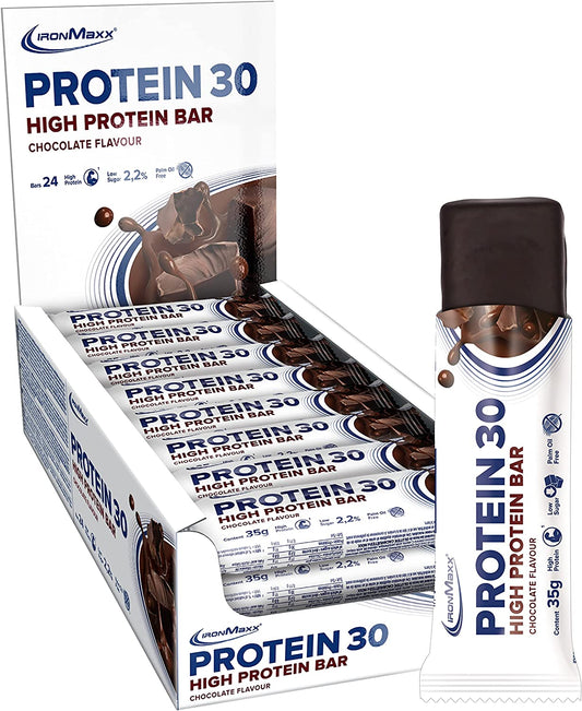 IronMaxx Protein 30 Bar (24 x 30G) Chocolate