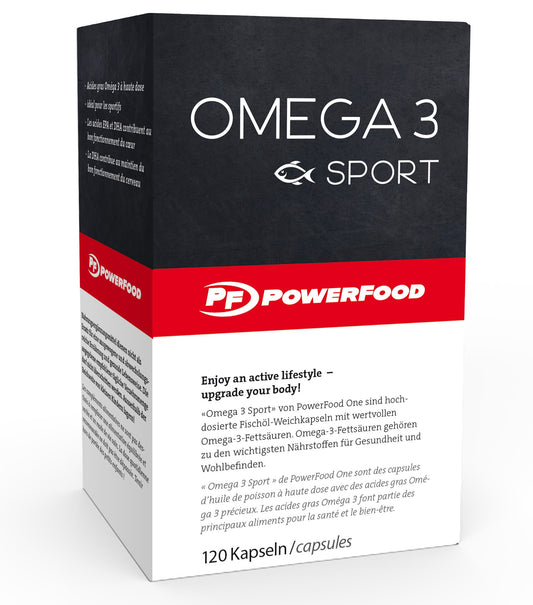 PowerFood Omega 3 Sport (120 Caps) Neutral