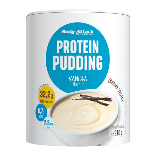 Body Attack Protein Pudding (210g Dose) Bourbon Vanilla