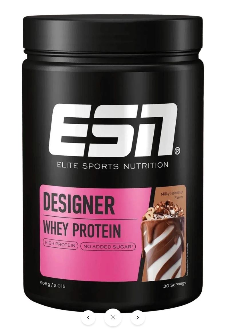 ESN Designer Whey Protein (908G Dose)  Milky Hazelnut