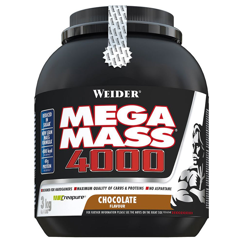 Weider Mega Mass 4000 (3000g Dose) Schoko