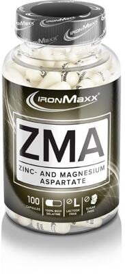 IronMaxx ZMA. 100 Kapseln Dose