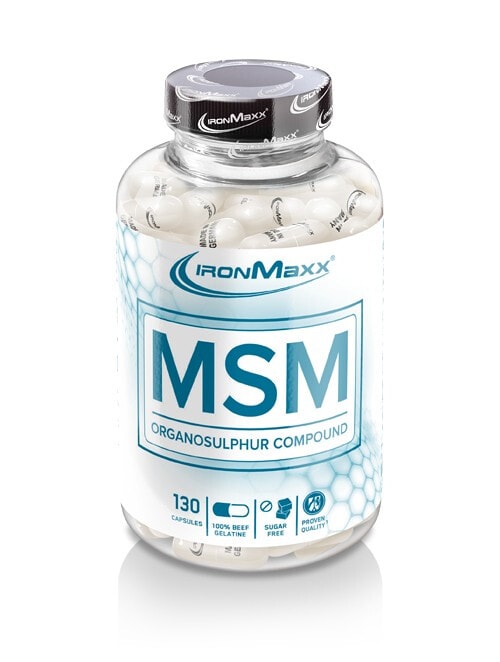 IronMaxx MSM. 130 Kapseln Dose