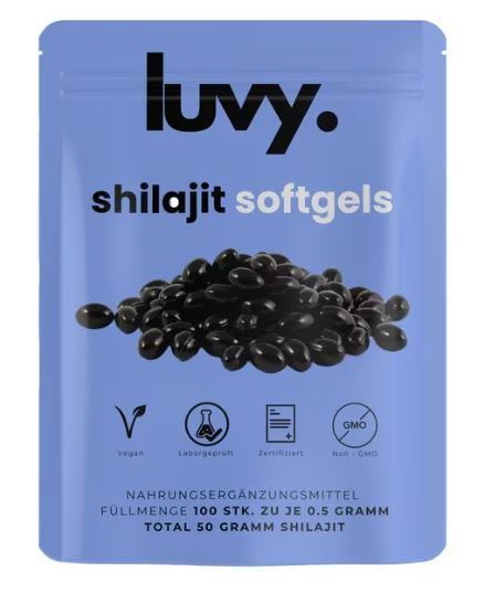 luvy. Shilajit Softgels (100Stk) Neutral