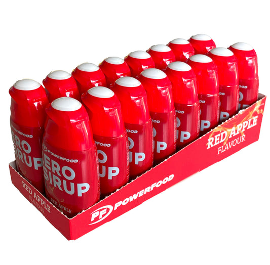 PowerFood Zero Sirup (16 x 65ml) Red Apple