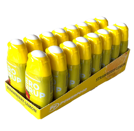 PowerFood Zero Sirup (16 x 65ml) Strawberry-Lemon