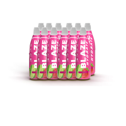 PowerFood Blaze Hydrate (12 x 500ml) Strawberry Lime