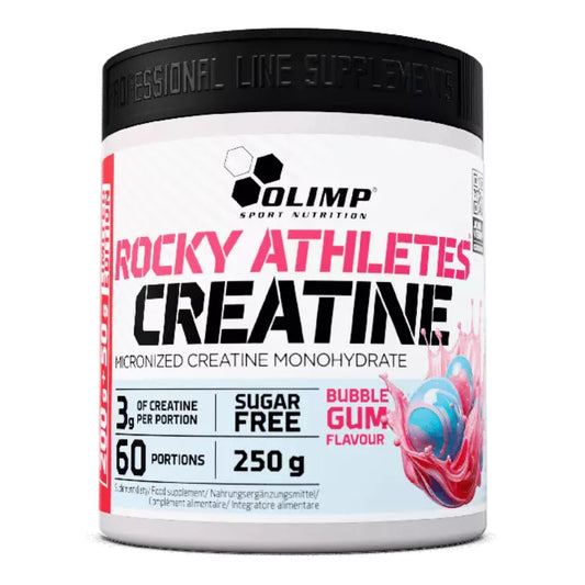 Olimp Rocky Athletes Creatine (250g Dose)  Bubble Gum
