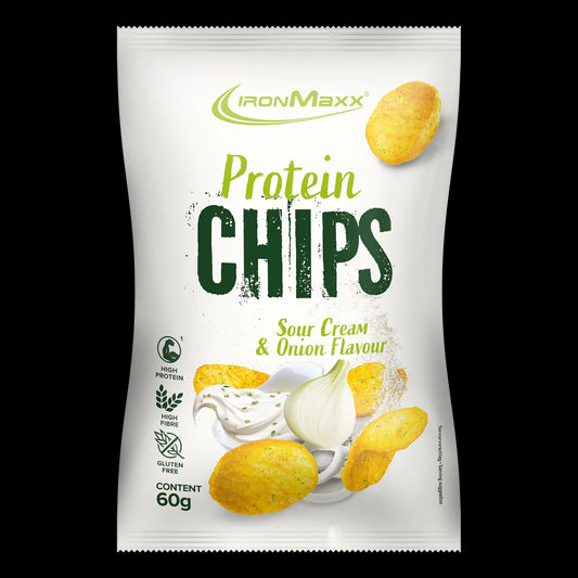 IronMaxx Protein Chips 3.0 (60g)  Sour Cream & Onion