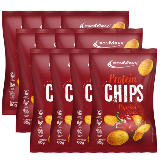 IronMaxx Protein Chips 3.0 (12 x 60g)  Paprika