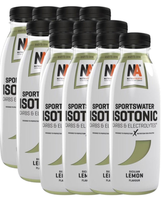 Nutri Athletic Sportswater Isotonic (12 x 500ml)  Lemon