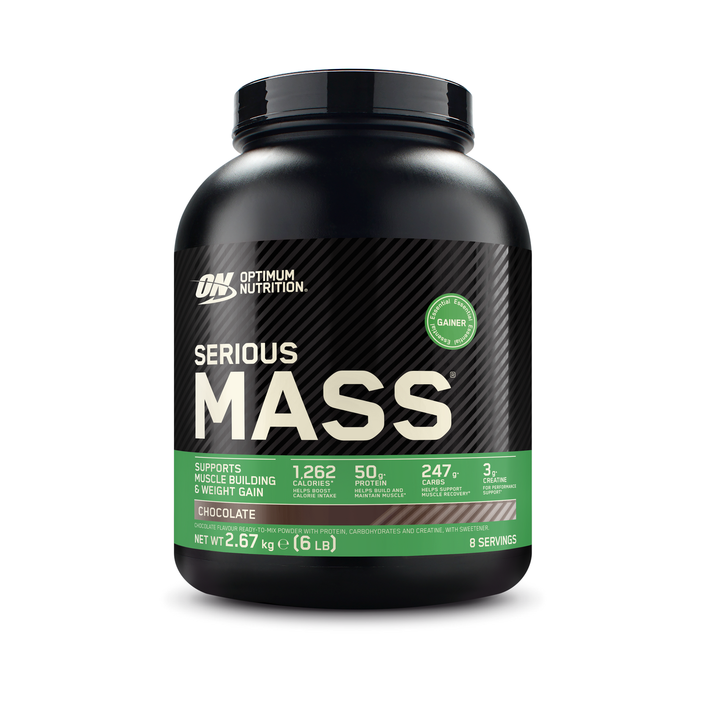 Optimum Nutrition Serious Mass (2660g Dose)  Chocolate