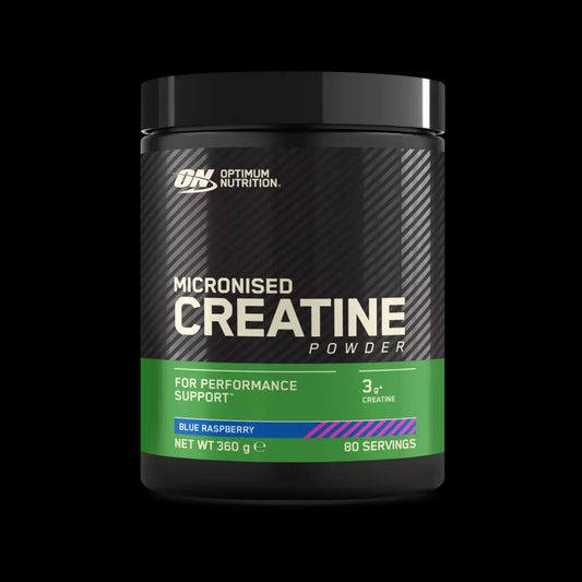 Optimum Nutrition Micronised Creatine Powder (360G Dose)  Blue Raspberry