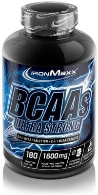IronMaxx BCAAs Ultra Strong. 180 Tabletten
