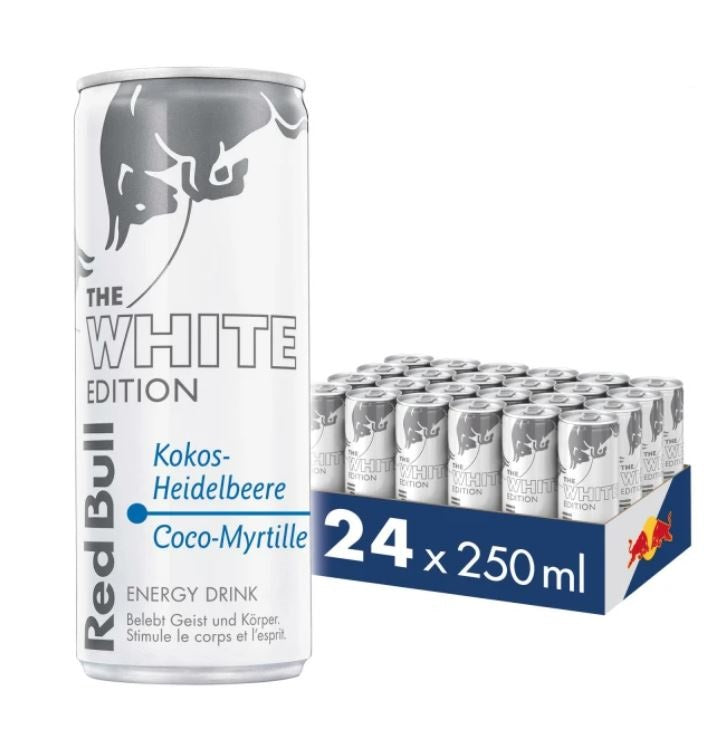 Red Bull White Edition (24 x 250ml)  Kokos-Heidelbeere