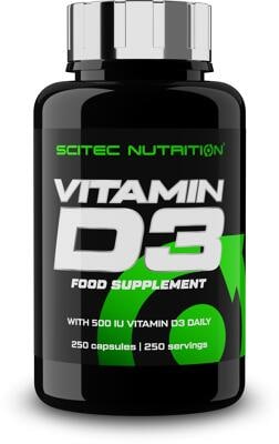 Scitec Nutrition Vitamin D3. 250 Kapseln