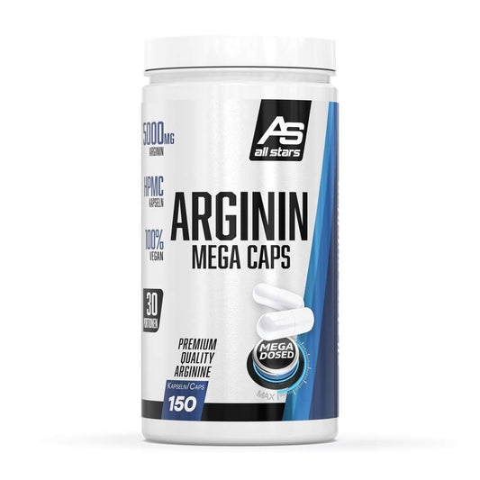 All Stars Arginin Mega Caps (150 Caps) Information