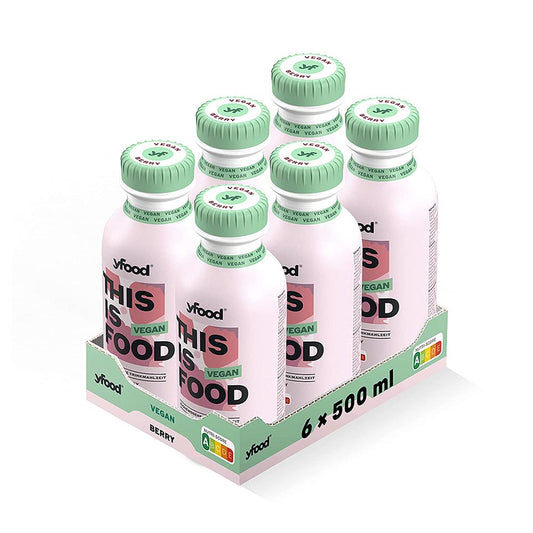 yfood Vegan Drinks - Trinkmahlzeit (6 x 500ml) Chocolate