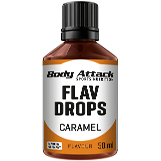Body Attack Flav Drops (50ml) Caramel