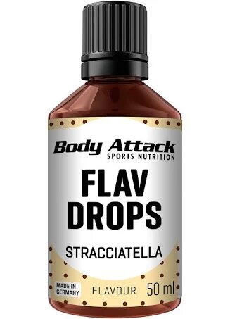 Body Attack Flav Drops (50ml) Stracciatella