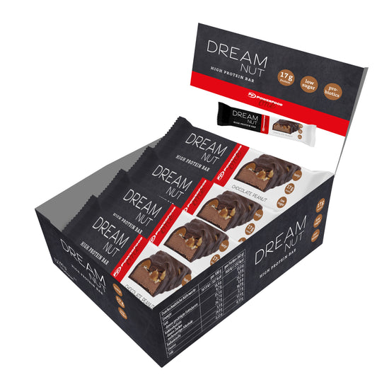 PowerFood One Dream Nut High Protein Bar (12 x 60G) Chocolate Peanut