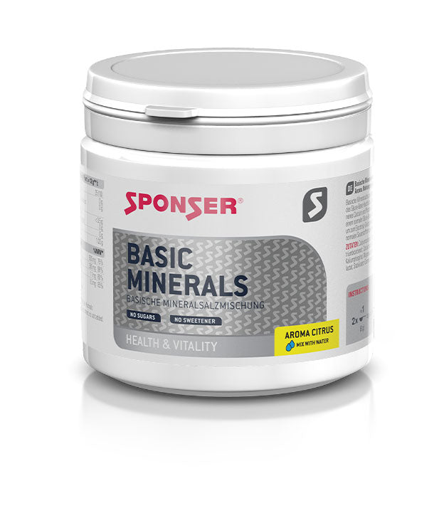 Sponser Basic Minerals (400g Dose) Citrus