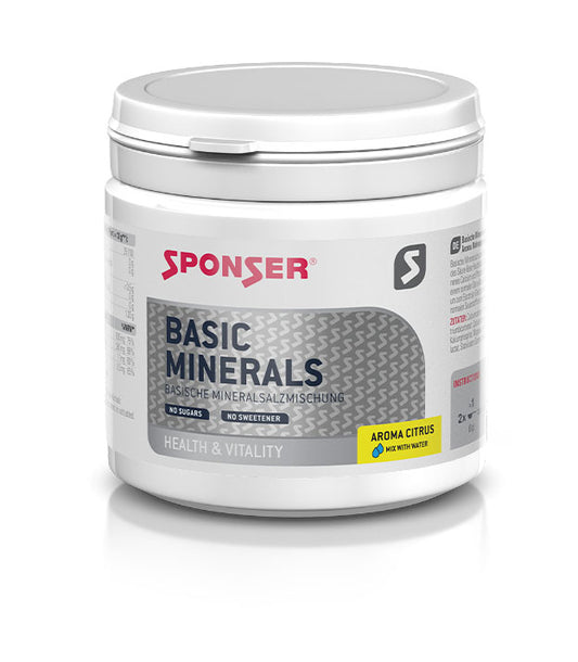 Sponser Basic Minerals (400g Dose) Citrus