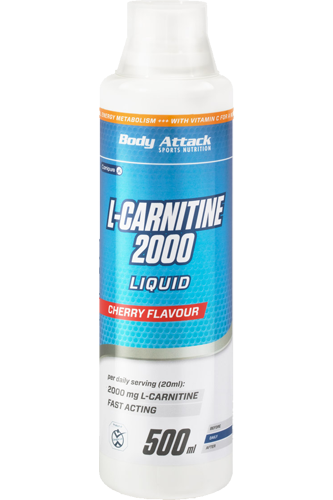 Body Attack L-Carnitin Liquid (500 ml) Orange