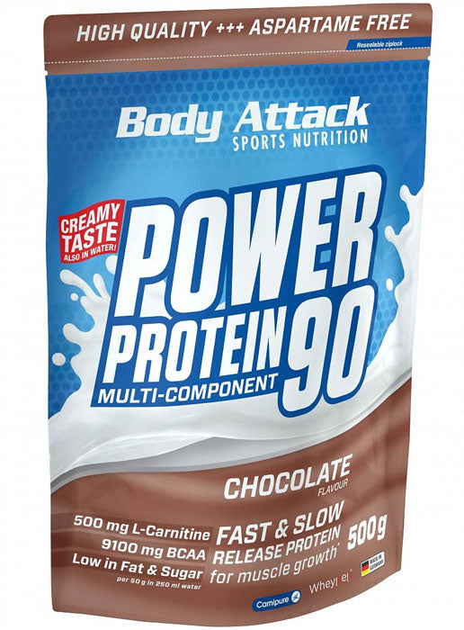 Body Attack New Power Protein 90 (500g Beutel)  Aprikose-Maracuja