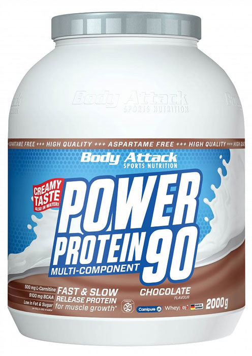 Body Attack New Power Protein 90 (2000g Dose) Schoko