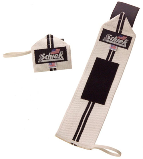 Schiek Wrist Wraps Model 1112 WHITE Größe:one-size (Einheitsgrösse)