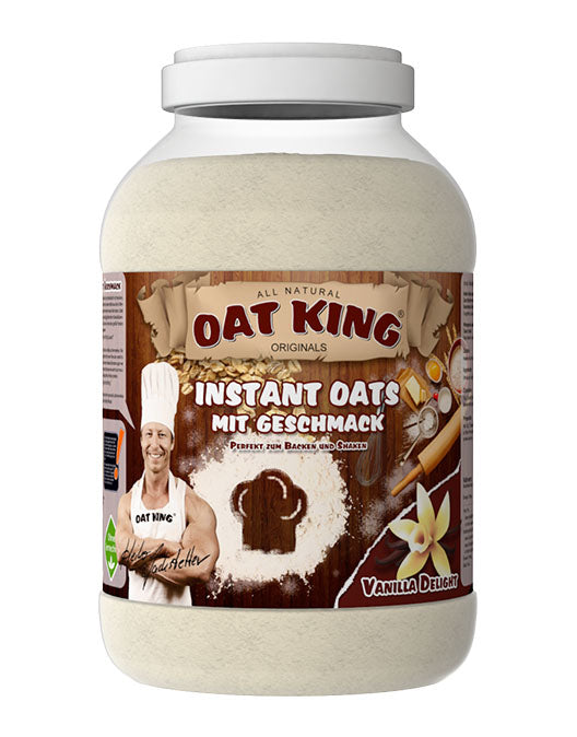 Oat King 100% Vollkorn-Hafer Pulver mit Aroma (4000g Dose) Cookies and Cream