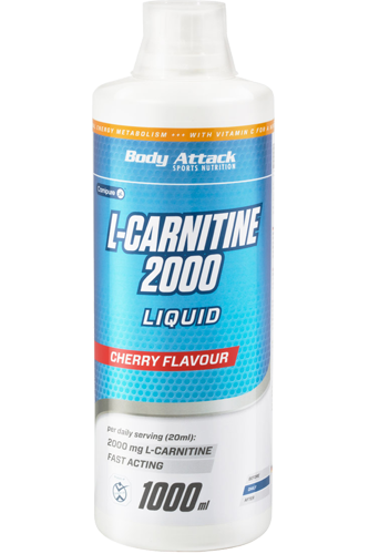 Body Attack L-Carnitin Liquid (1000 ml) Orange