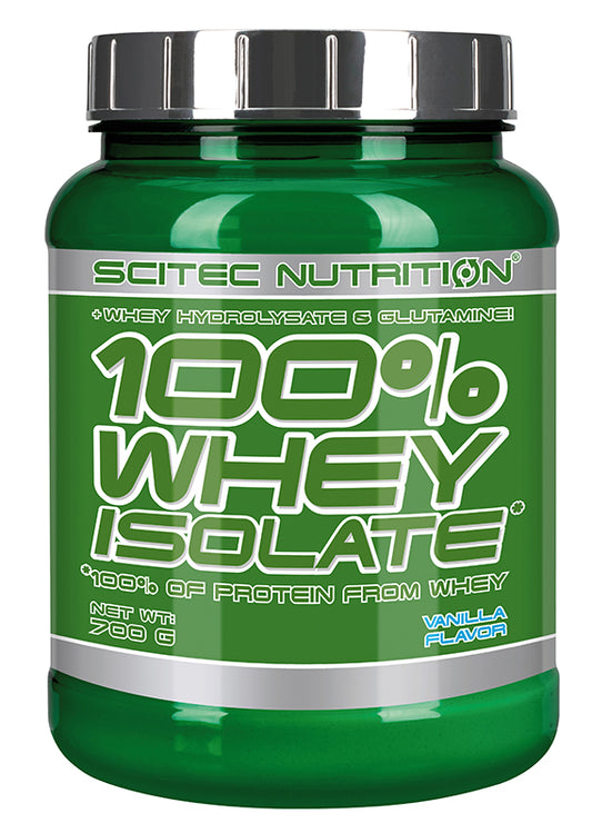 Scitec Nutrition 100% Whey Isolate (700g Dose) Vanille