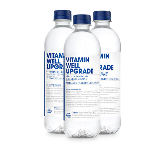 Vitamin Well Upgrade (12 x 500ml) Zitrone-Kaktus
