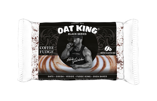 Oat King Hafer Energie Riegel Black Series (95g) Coffee Fudge