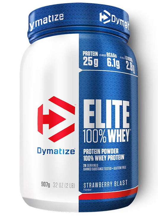 Dymatize Elite Whey (942g Dose) Strawberry