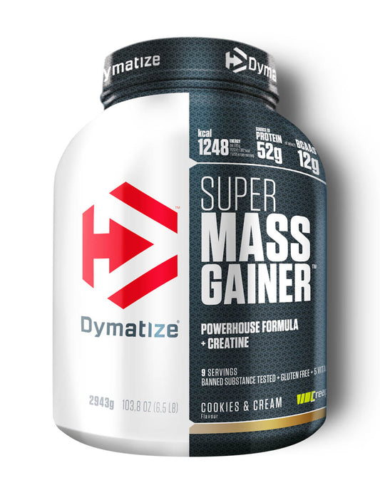 Dymatize Super Mass Gainer (2943g Dose) Cookies and Cream