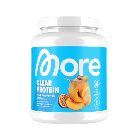 More Nutrition More Clear (600G Dose) Peach Passionfruit Ice Tea