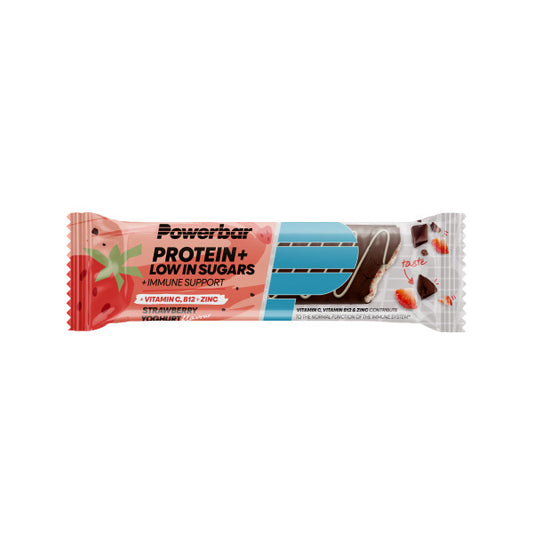 PowerBar Protein+ Low in Sugars + Immune Support (35G) Strawberry Yoghurt