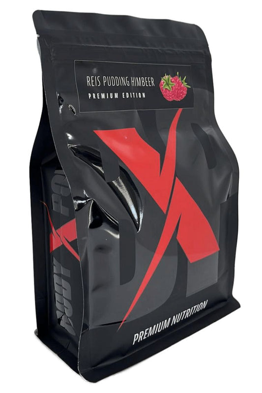 Body Power Reis Pudding (1000G Beutel) Himbeere