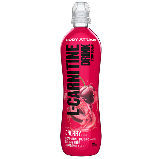 Body Attack L-Carnitine Drink (500ml) Kirsch
