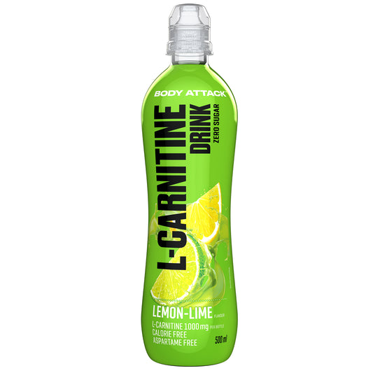 Body Attack L-Carnitine Drink (500ml) Lemon