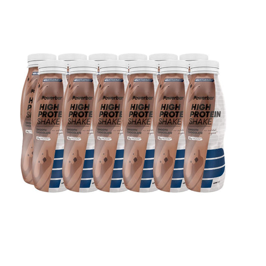 PowerBar High Protein Shake (12 x 330ml)  Smooth Chocolate