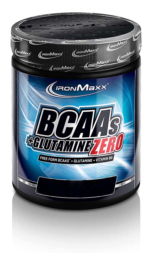 IronMaxx 100% BCAAs + Glutamine Zero (500g Dose) Orange
