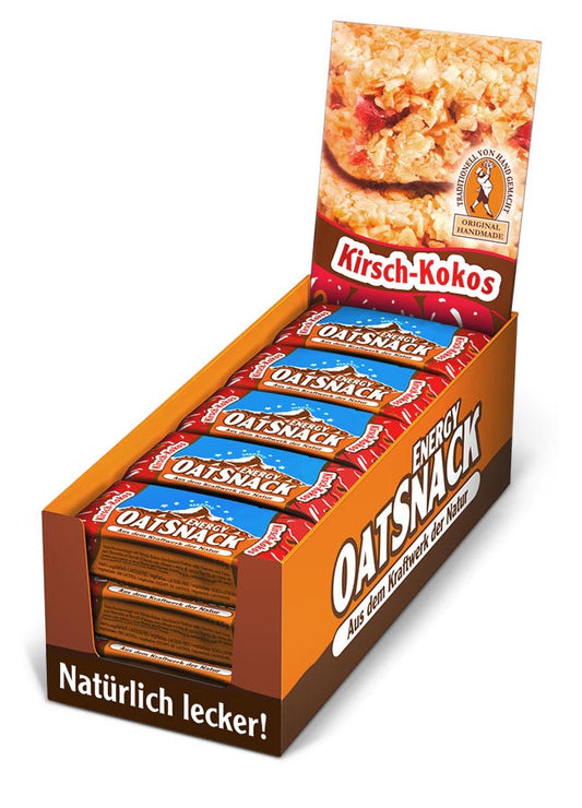 Energy OatSnack (15 x 65g) Kirsch-Kokos